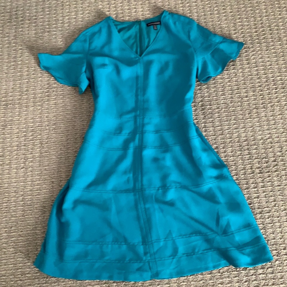 Banana republic green dress size 6
